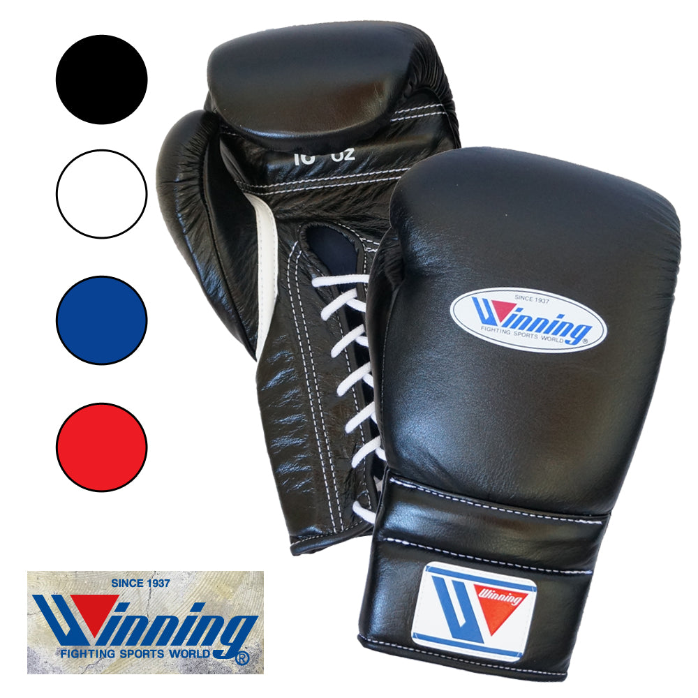 MS-600 Winning Boxing Gloves 16oz lace-up Professional Use　ウイニングボクシング　16オンス　ひも式　　