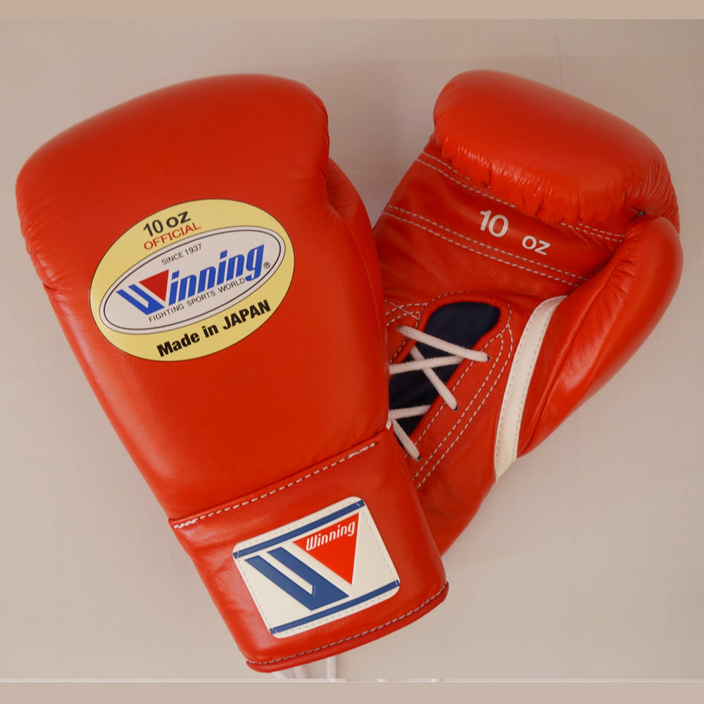 MS-300 Winning Boxing Gloves 10oz Lace-up Professional Use　ウイニングボクシング　10オンス　ひも式